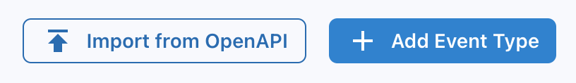 Import OpenAPI config button